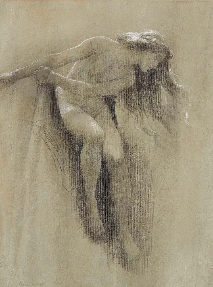 Studio per La bella signora senza pietà